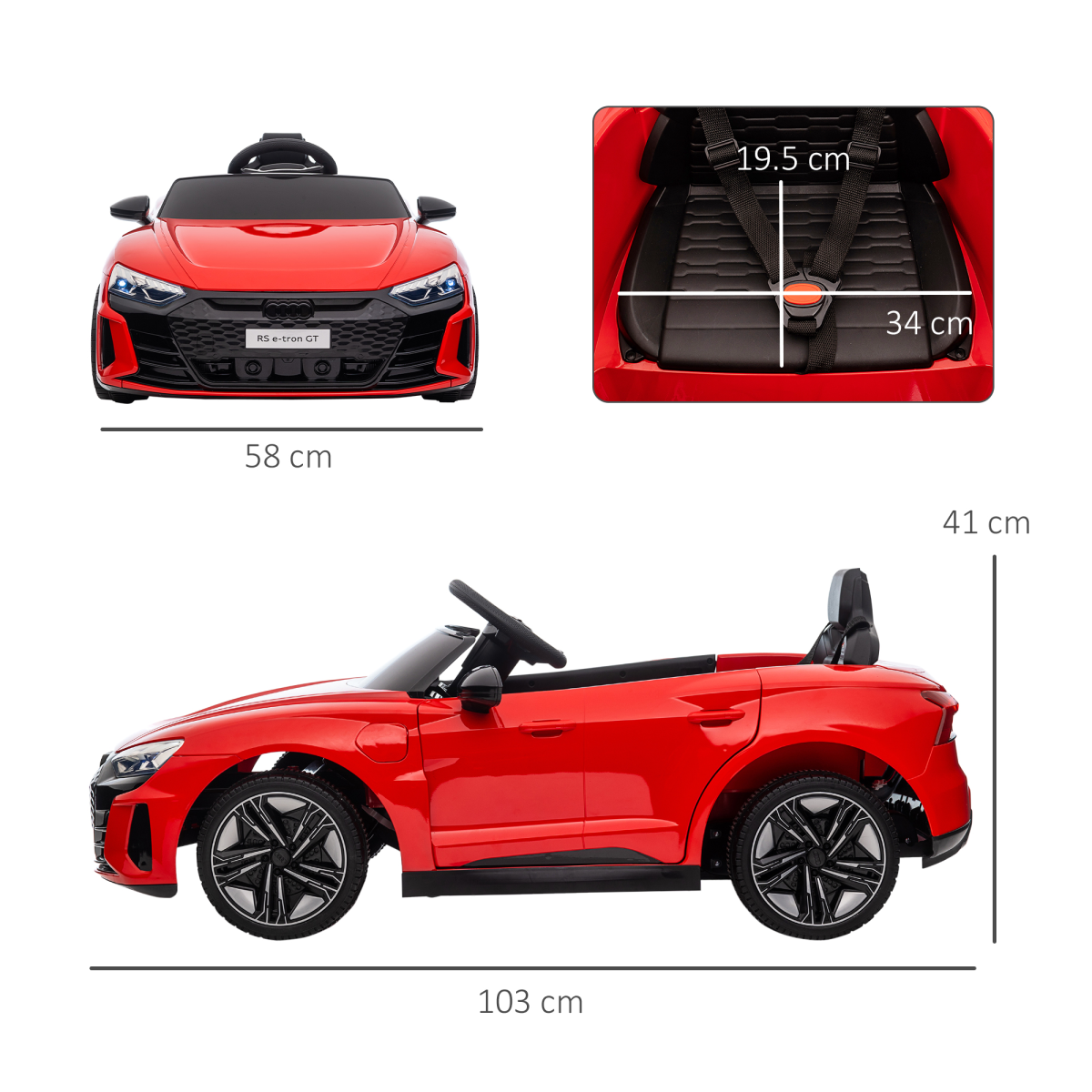 Audi RS e-tron GT - Red