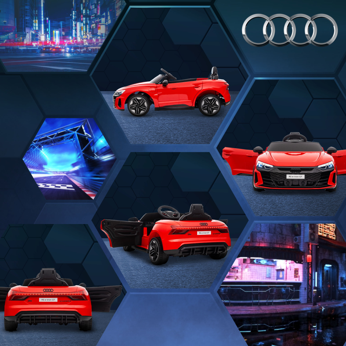 Audi RS e-tron GT - Red